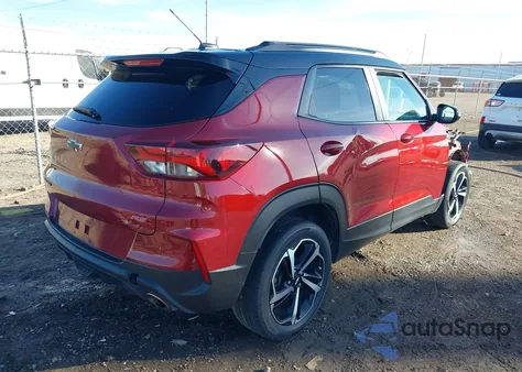 2022 Chevrolet Trailblazer Fwd Rs из США, поврежденный, VIN KL79MTSL5NB025537